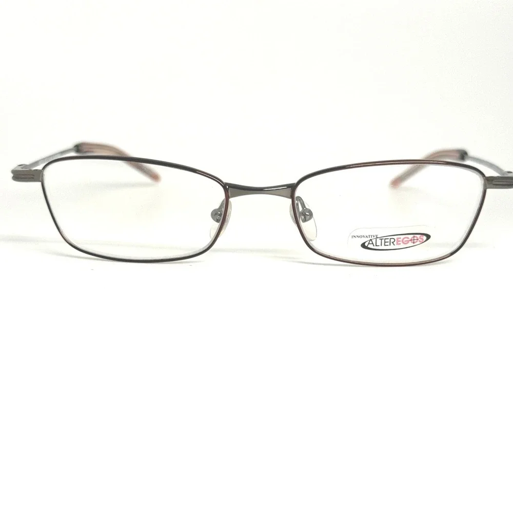 Innovative AlterEgos IAE206 Gunmetal Wine Eyeglasses Frames 51-17-140